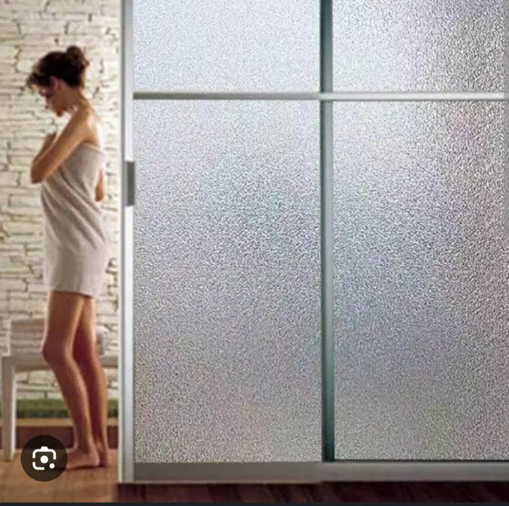 Sticker Sandblast Kamar Mandi & Kaca Film Rumah Gedung profesional