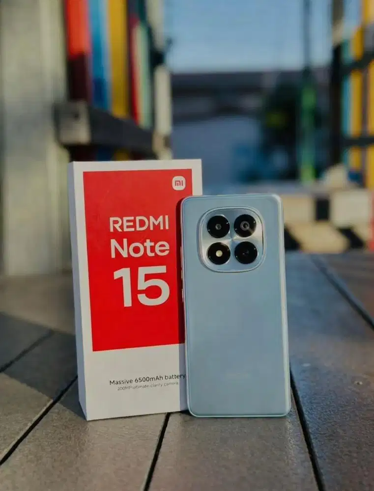 Redmi Note 15 6000 mAh