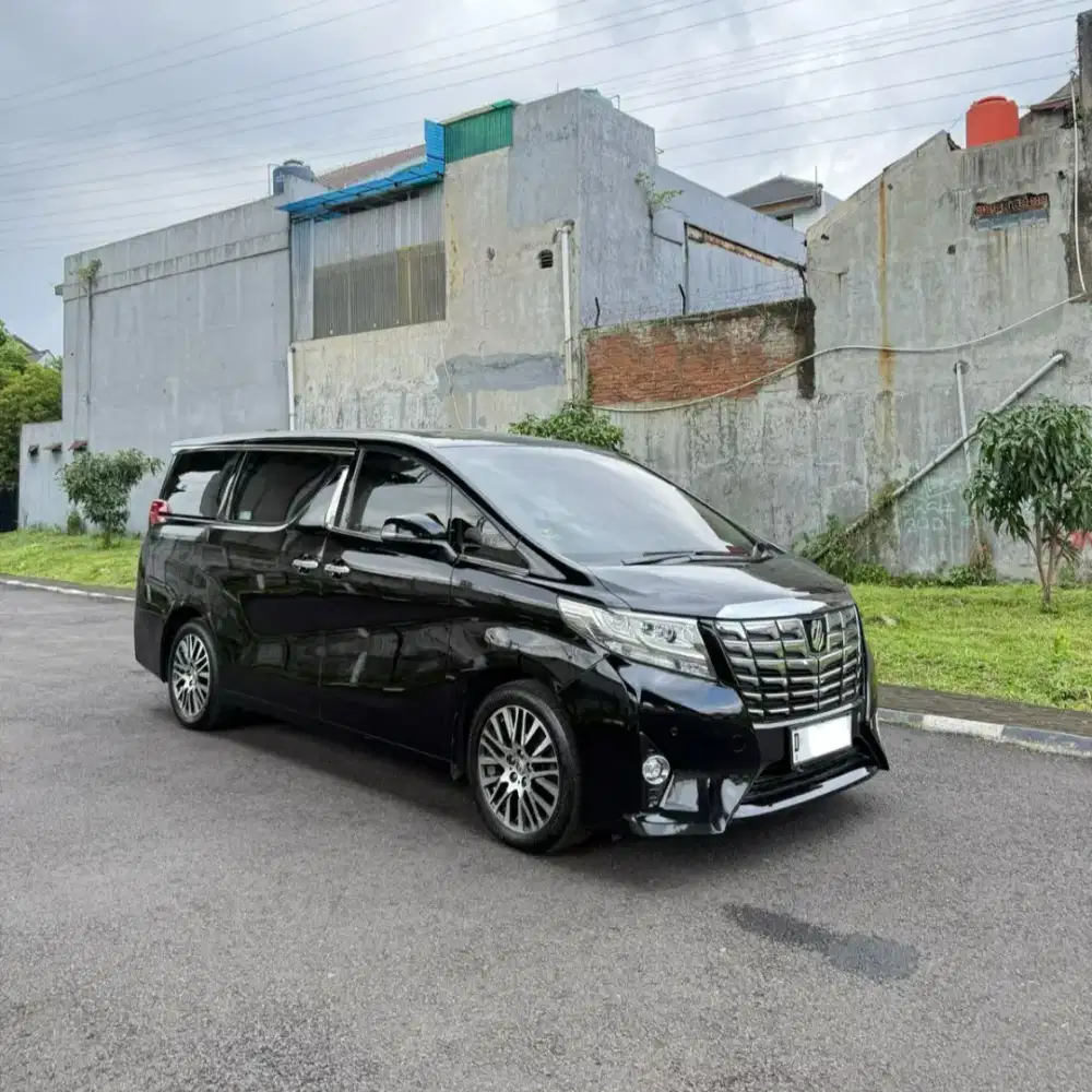 Toyota Alphard 2016 Bensin
