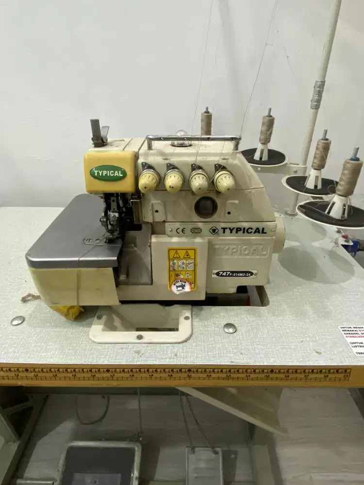 Mesin obras typical 4 benang 747