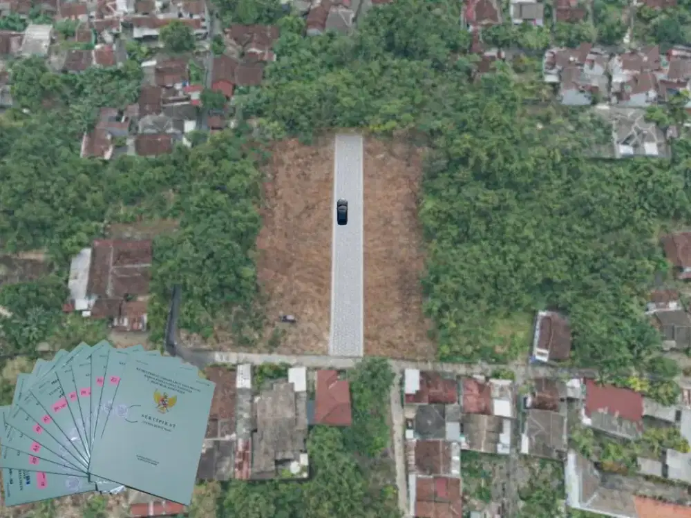 Tanah Siap Bangun SHM Siap AJB, Dekat Godean Jogja