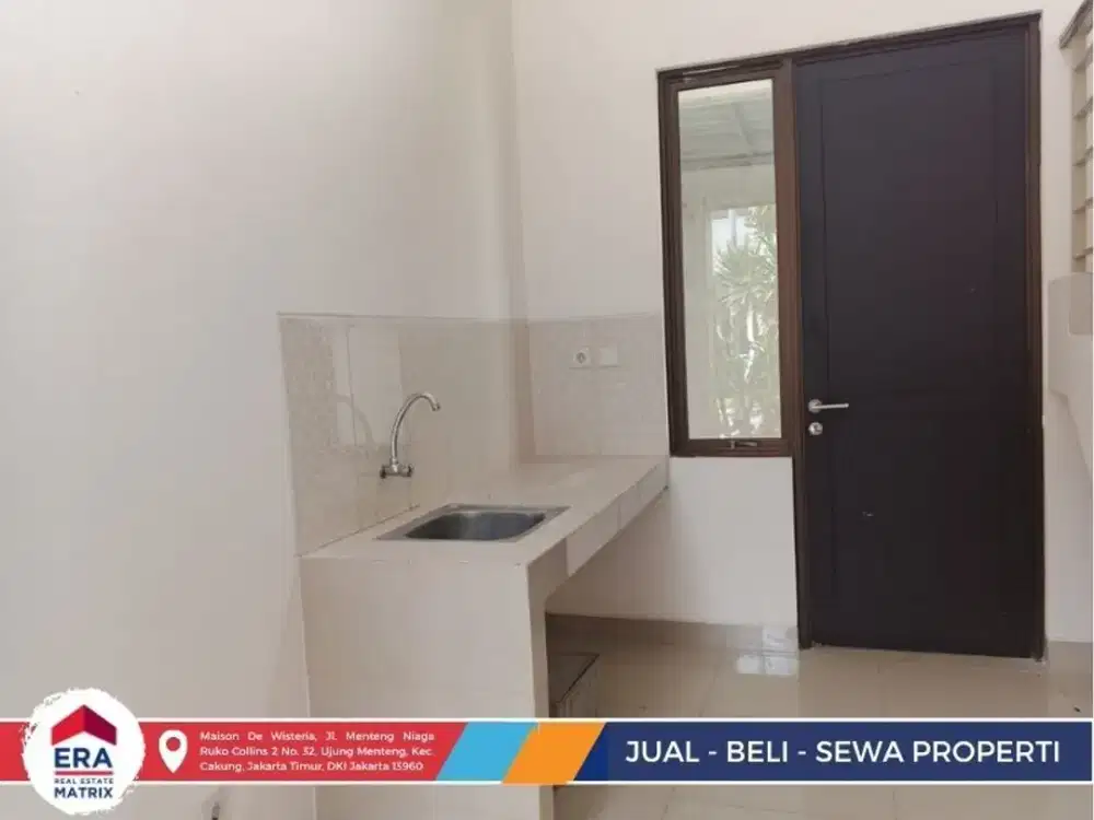 Sewa Rumah Lebar 6 semi furnish Di Cluster Shinano Jakarta Garden City (JGC) Cakung Jakarta Timur