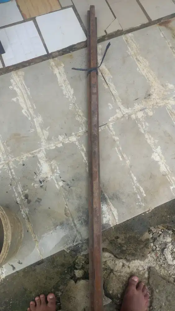 BESI HOLLOW HOLO 3CMx3CM/30MMx30MM 1,2 MM 4 METER (3 BATANG)