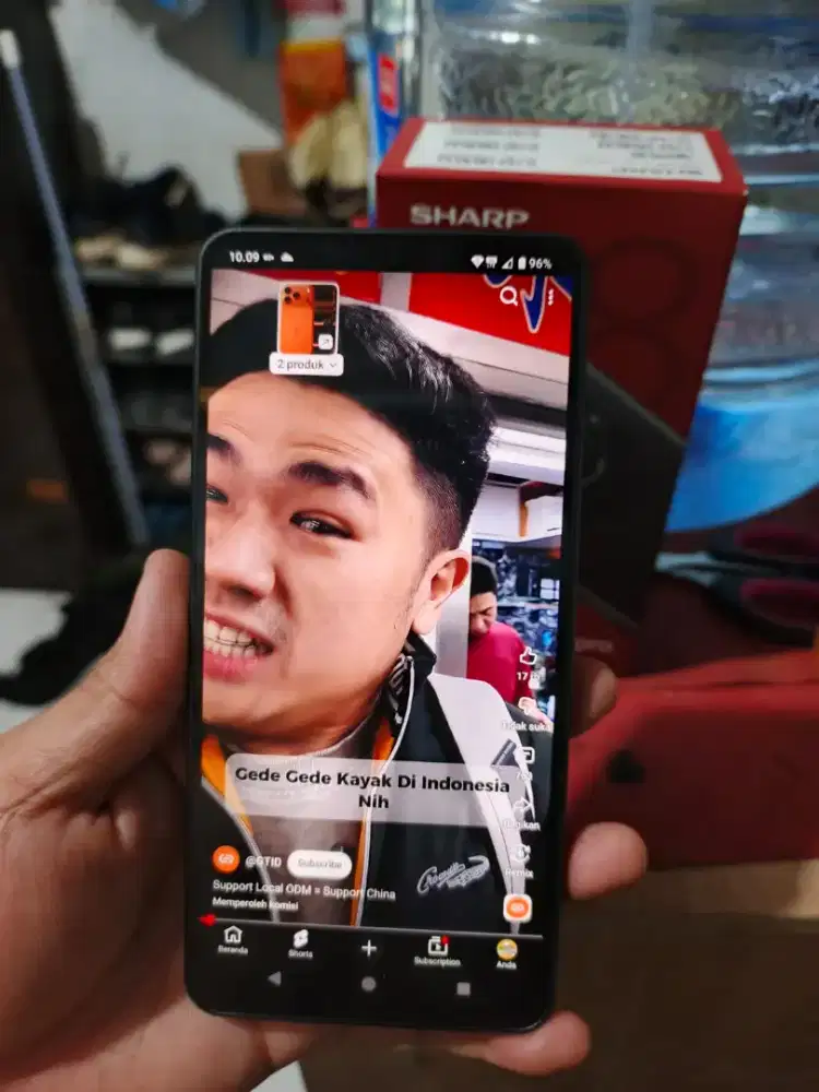 jual hp sharp aquos r8s pro snapdragon 8 gen 2 kenceng asli