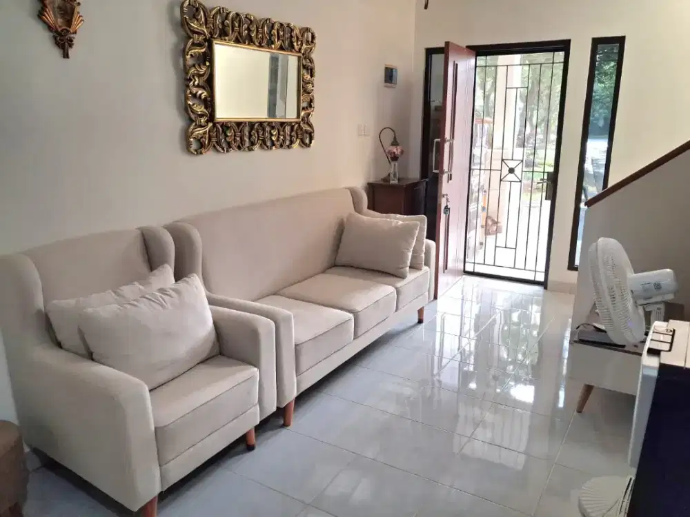 sofa  3+1, bonus kursi gamers,  bench.