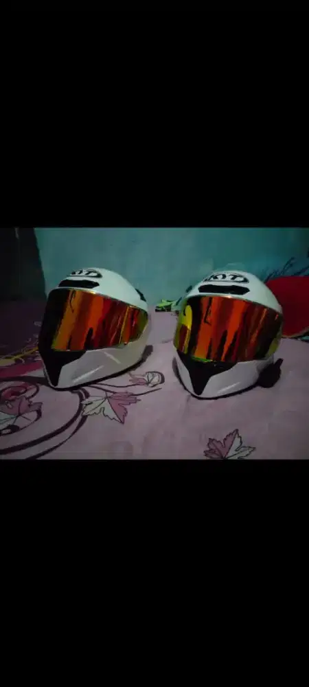 helm kyt ttc white
