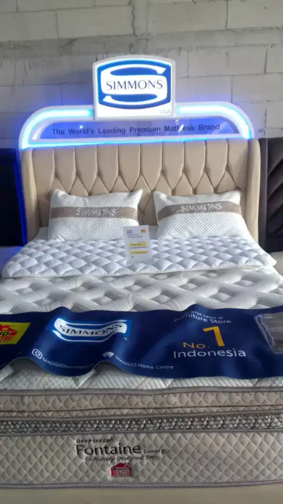 segampang itu cicilan springbed simmons mulai dari 700 ribuan aja