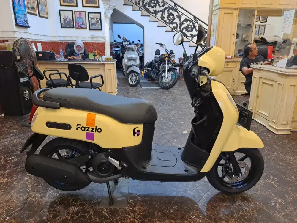 HUB ima dp murah.  Fazzio 2025 km cuma 600 perak Syarat Kredit KTP KK