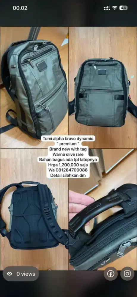 Tqs ransel tumi alpha bravo dynamic premium