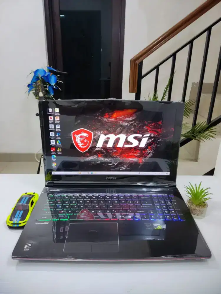 MSI APACHE PRO GE62 RGB [RAM 16GB/ SSD / DUAL VGA NVIDIA GTX]
