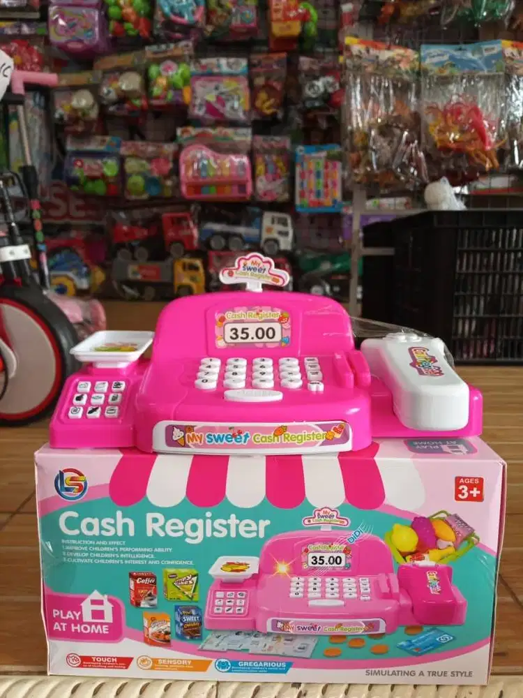 mainan anak kasir cash register