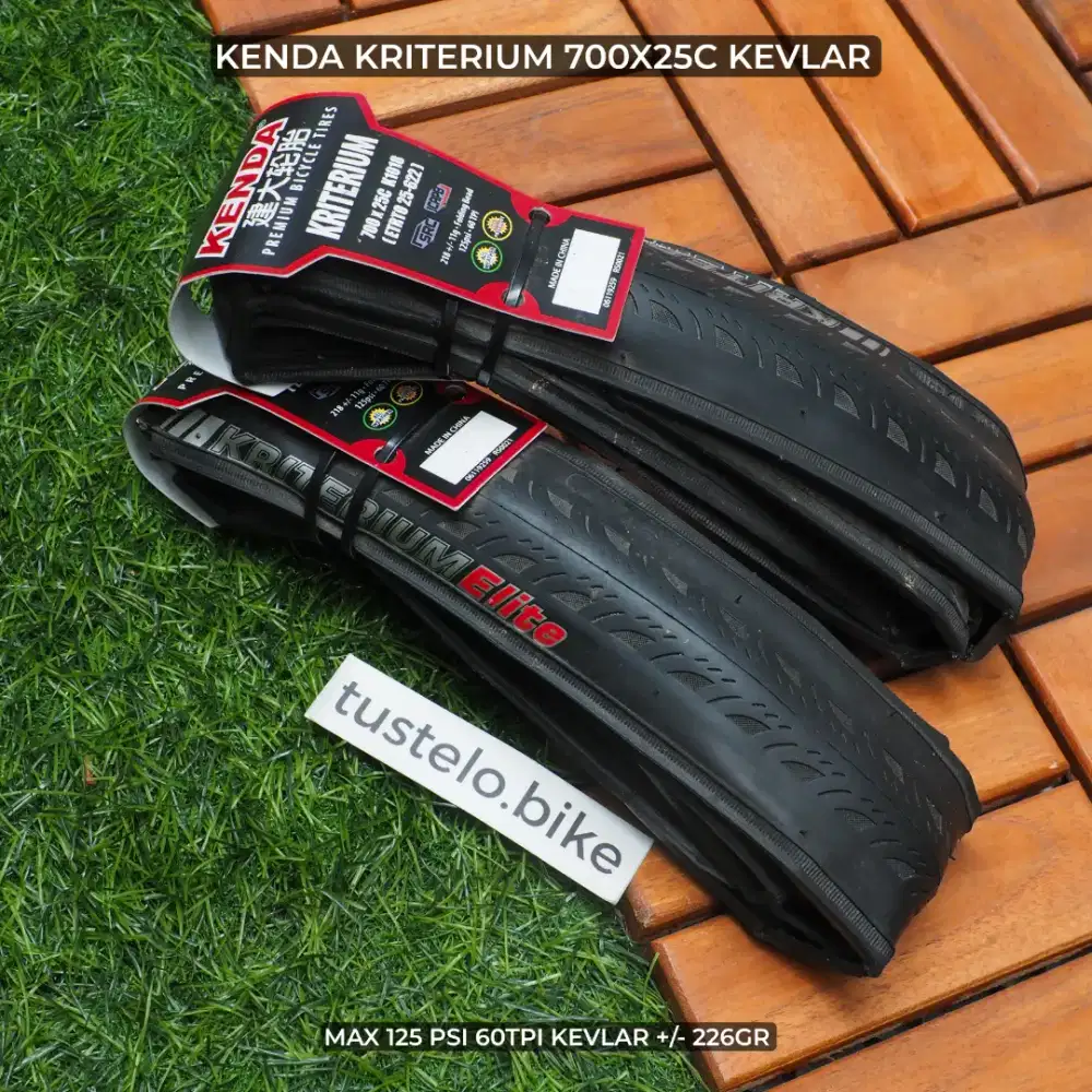 Ban Roadbike Kevlar Kenda Kriterium Elite 700 x 25c Ringan