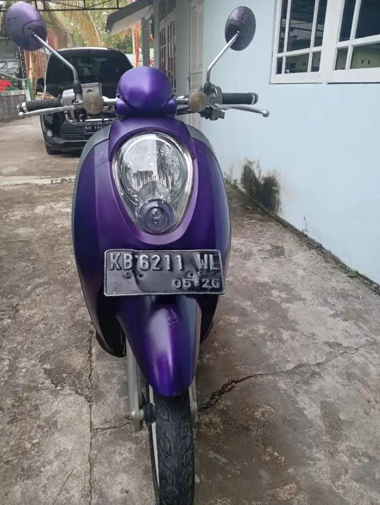 scoopy 2011 ss lengkap siap pakai