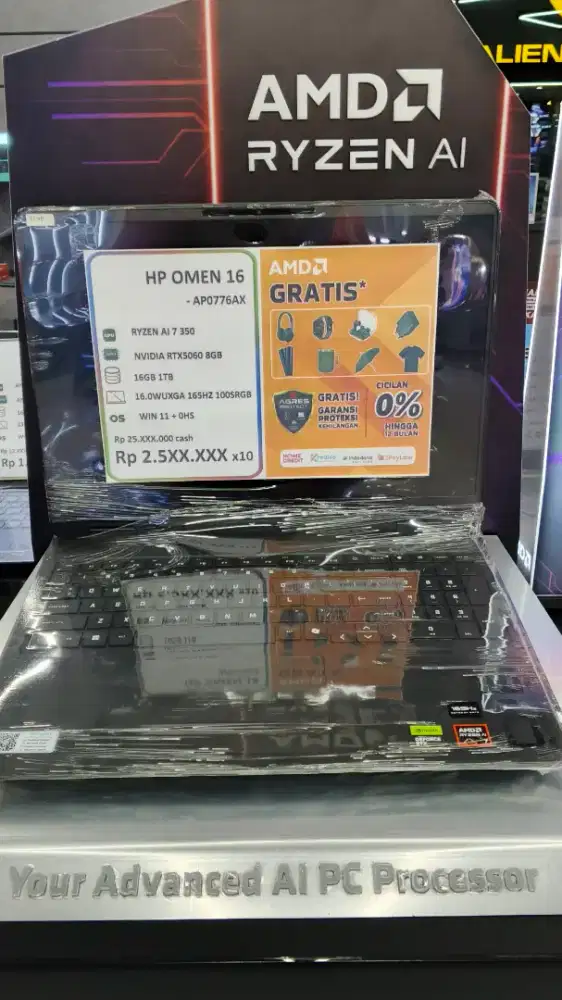 Cicilan Laptop HP Victus 16