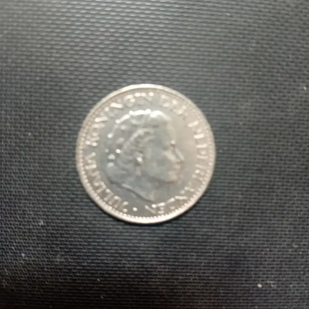 Koin Kuno Nederland 1 Gulden 1980