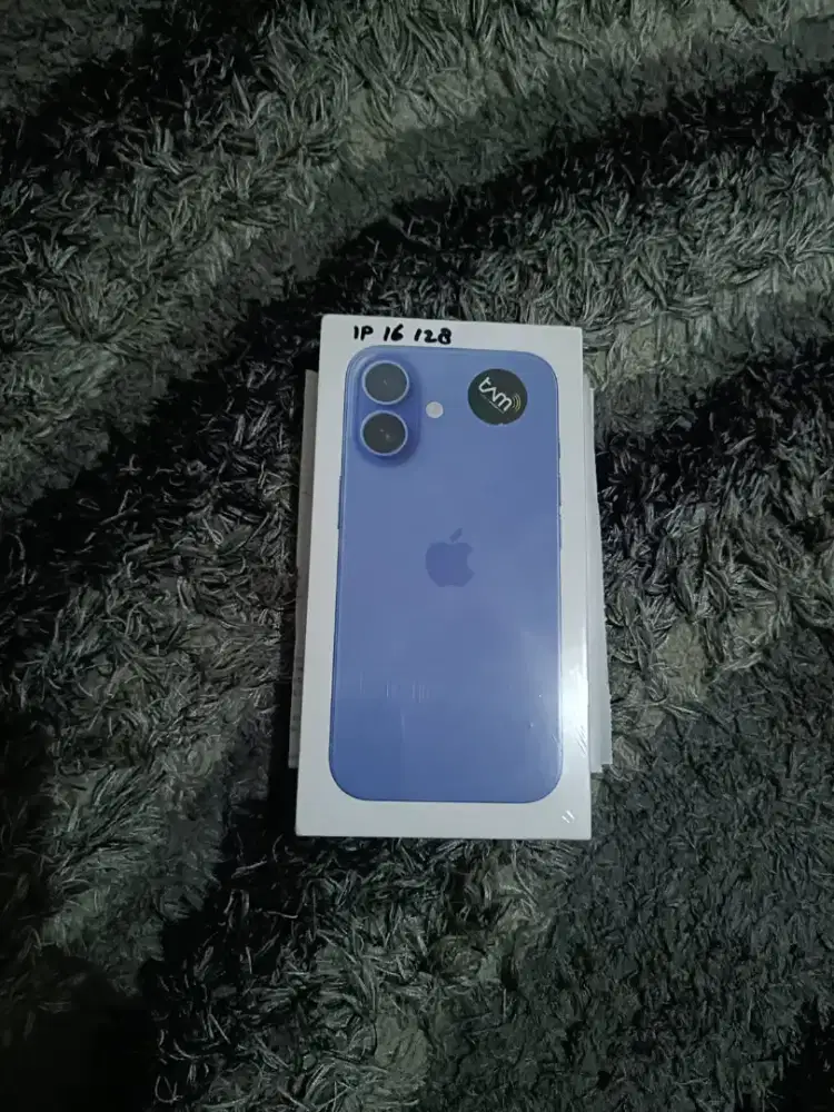 Iphone 16 128 new ibox segel dus