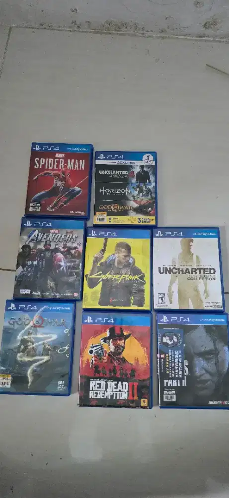 KASET BEKAS PS4 ORI