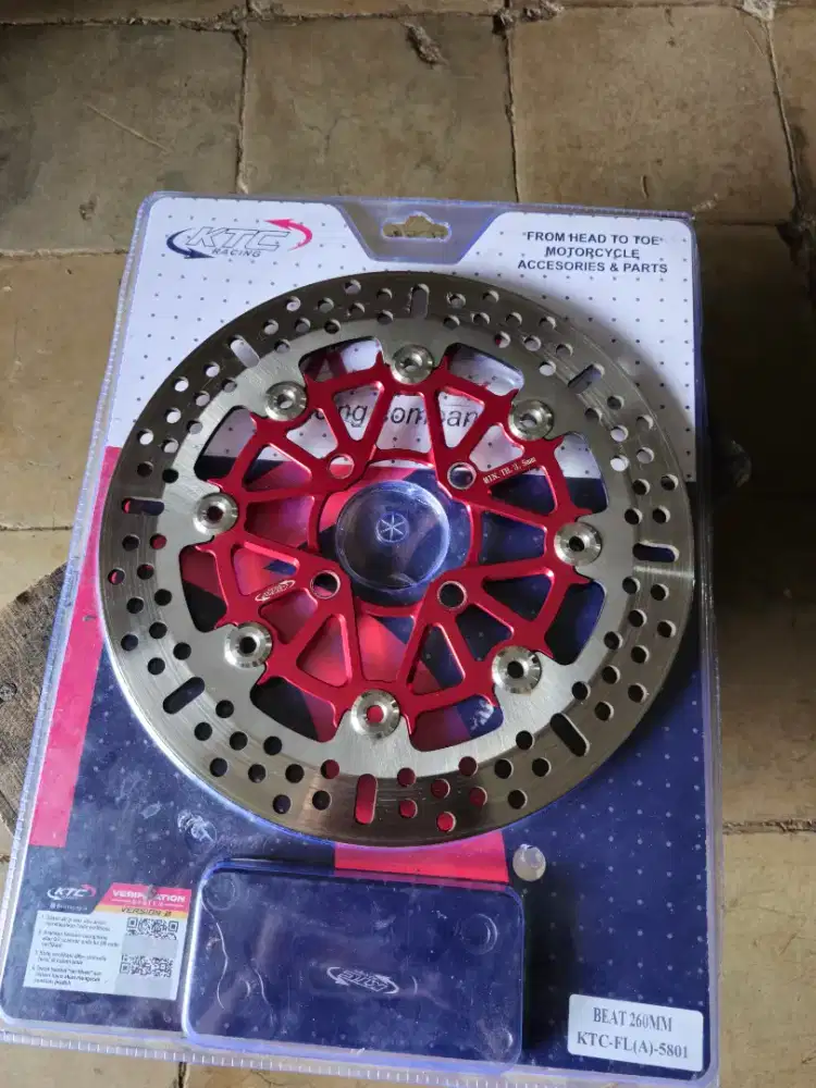 Discbrake disk pirjngan ktc racing 260mm beat vario