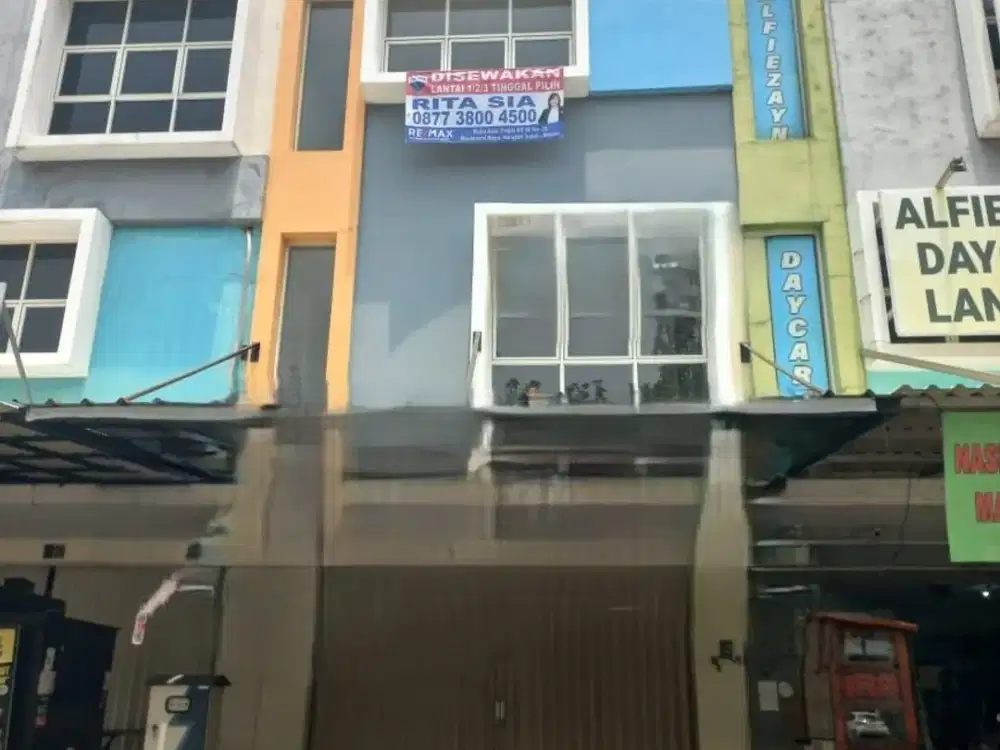 Disewakan Ruko Arana – Lokasi Ramai Harapan Indah (Dekat SCG)  Ruko strategis di kawasan ramai Harapan Indah, cocok untuk usaha, kantor, klinik, atau