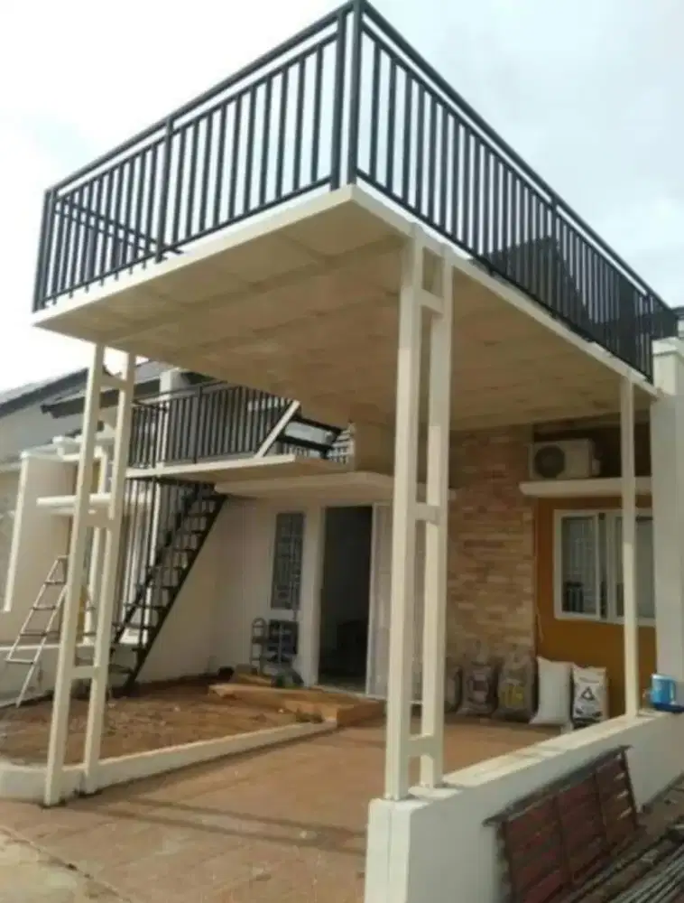 Kanopi dak plat mewah