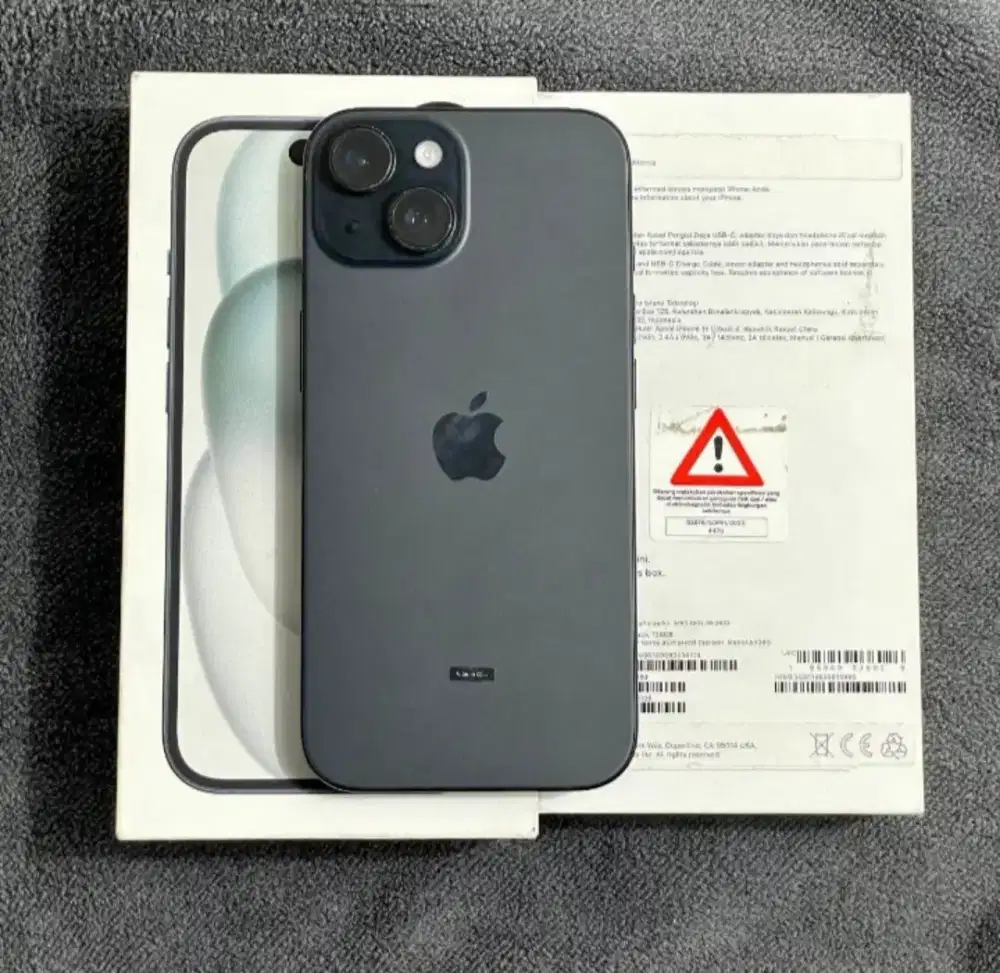 iphone 15 Basic 128 ibox mulus fullset no minus