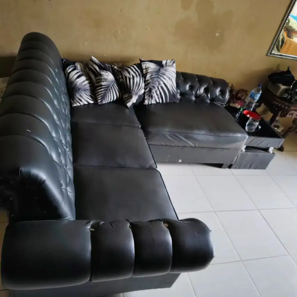 Sofa bekas terawat+meja