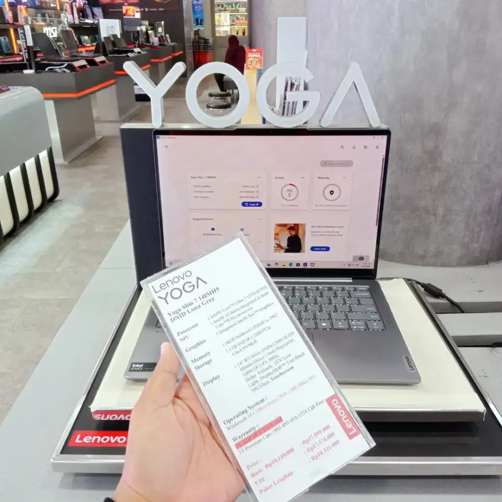 LENOVO YOGASLIM 7 || KREDIT BUNGA RENDAH 0.88%