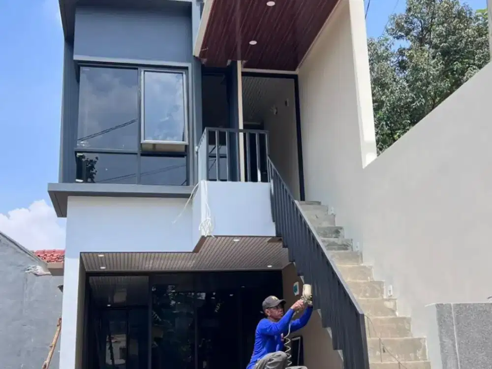 Rumah 3lt termurah di dekat jalan bomang akses stasiun bojonggede