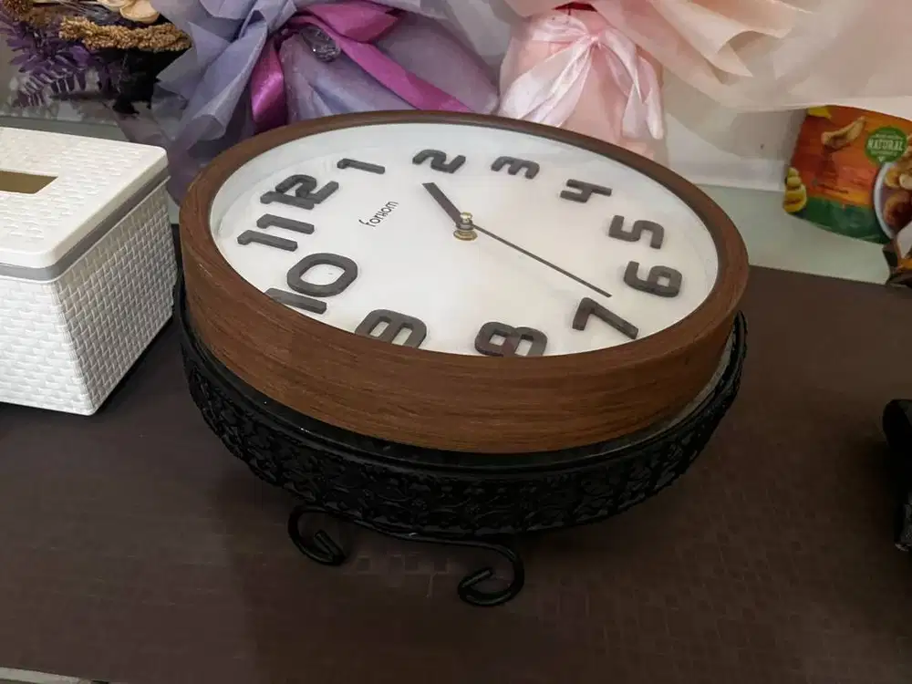 Jam Dinding Azko Merk Forhom Kondisi Seperti Baru