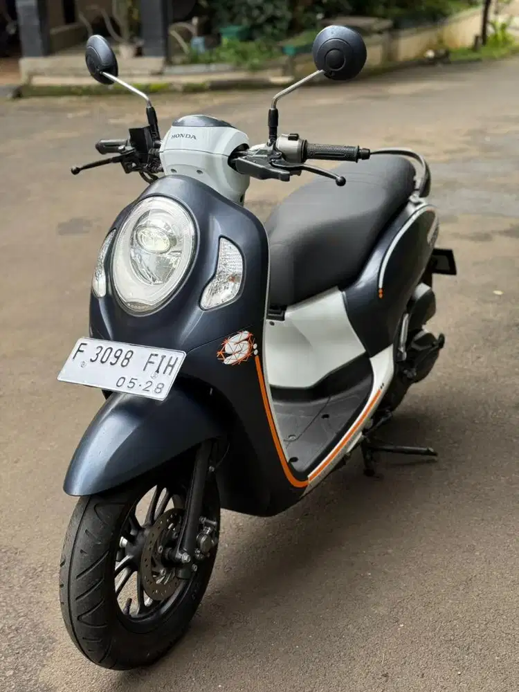 Honda Scoopy Fashion Thn 2023 Blue Matte Mulus