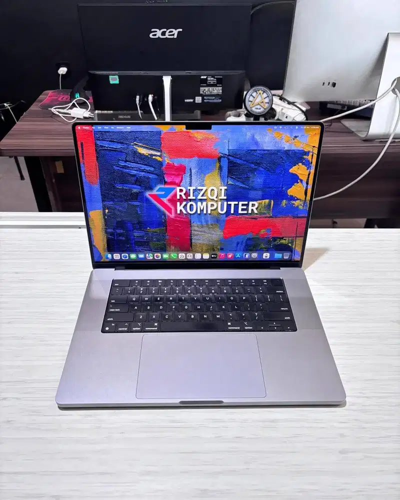 MacBook Pro 16 M1 2021 Apple M1 Pro CPU 10-Core) Ram 16GB SSD 512GB