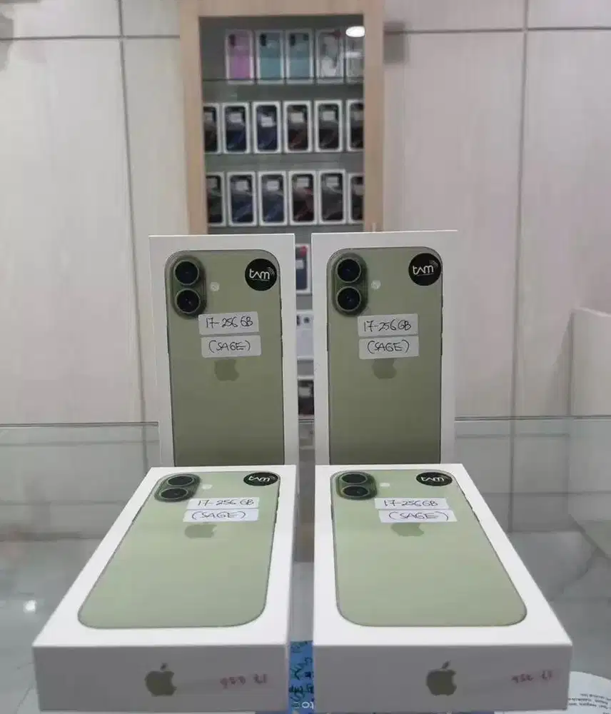 Baru...IPhone 17 256Gb Garansi Resmi (Warna : Sage)