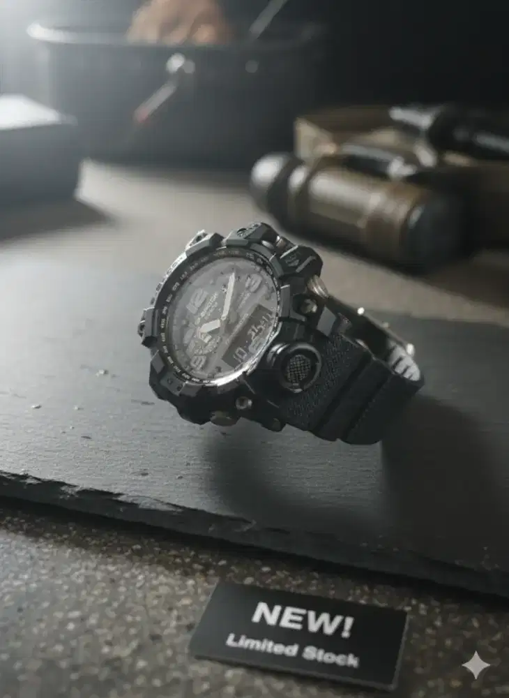 Casio G-Shock Mudmaster GWG-1000-1A1 Mulus Like New