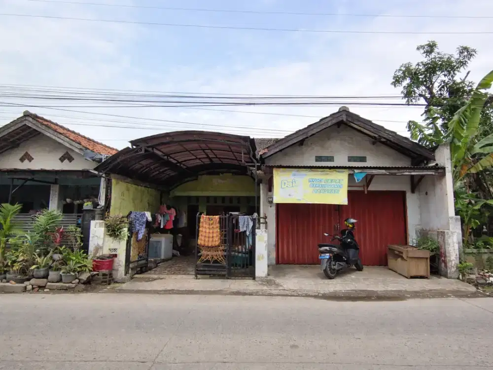 Rumah dan Kios Pinggir Jalan Dekat Cinity di Karangbahagia Bekasi