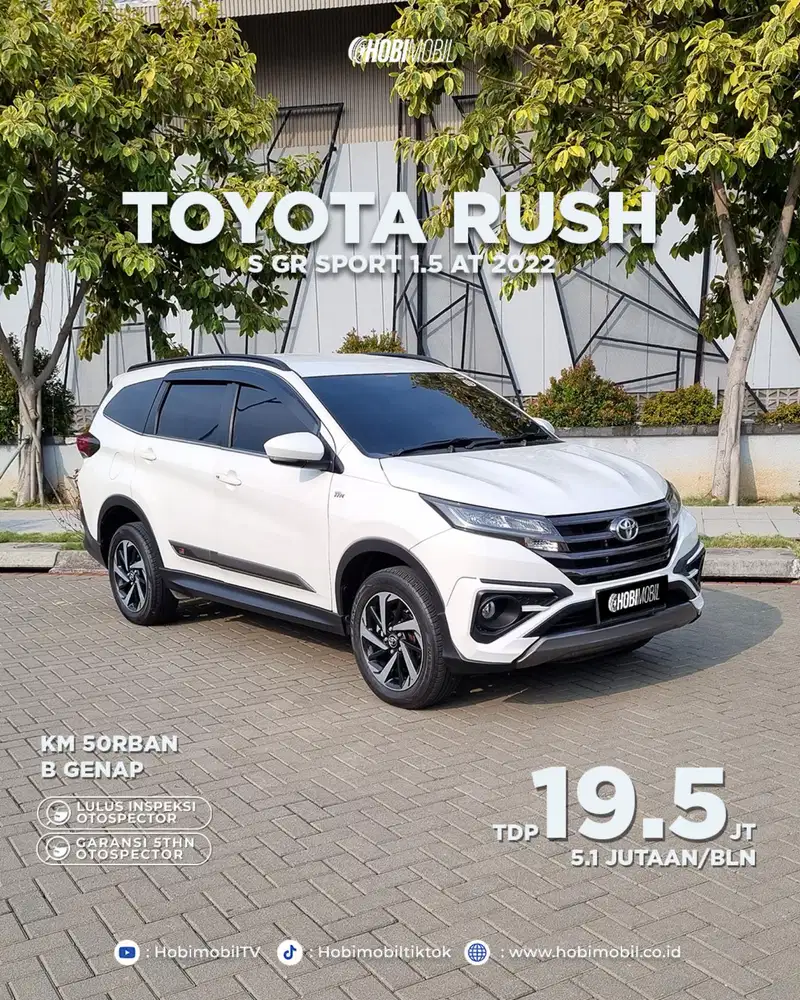 Rush GR Sport at 2022 garansi mesin transmisi 5th