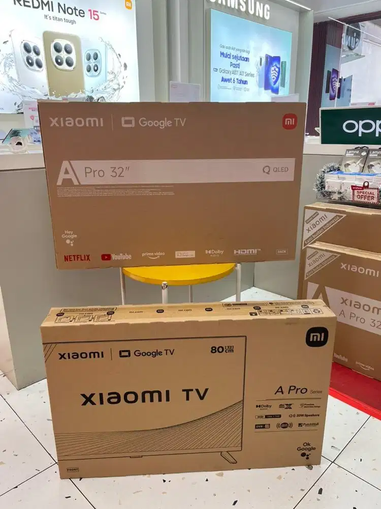 QLED cicilan mudah proses 10mnt! smart TV canggih