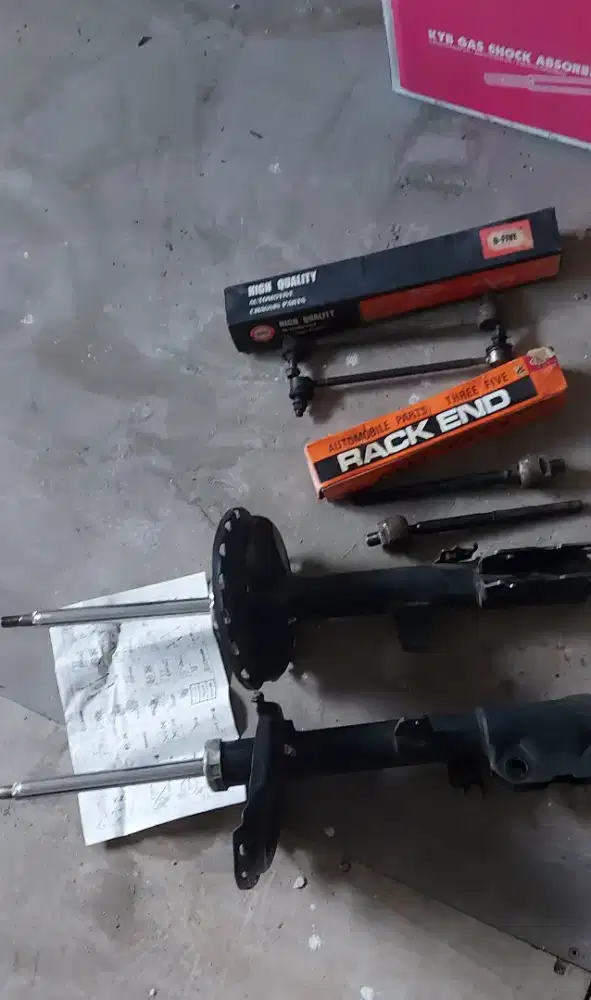 Shockbreaker Asli Toyota Harrier 2013