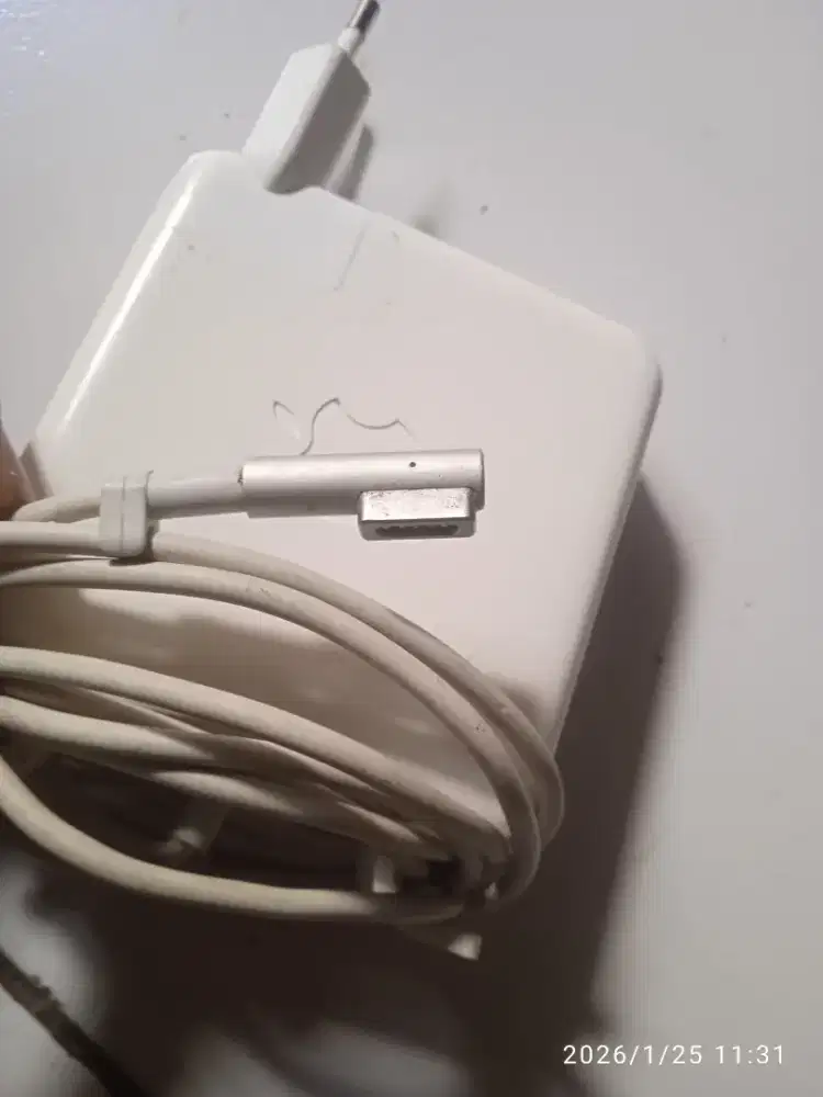 Charger laptop apple macbook 85w magsafe 1 tipe L