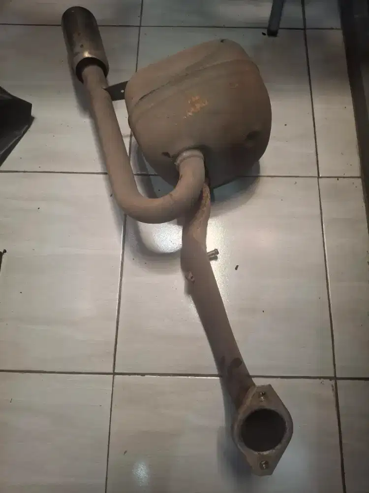 Knalpot Standar Yaris S 2011 Bakpau / Yaris Bakpao