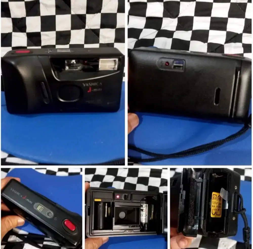 Camera Analog Jadul Yashica J mini Black