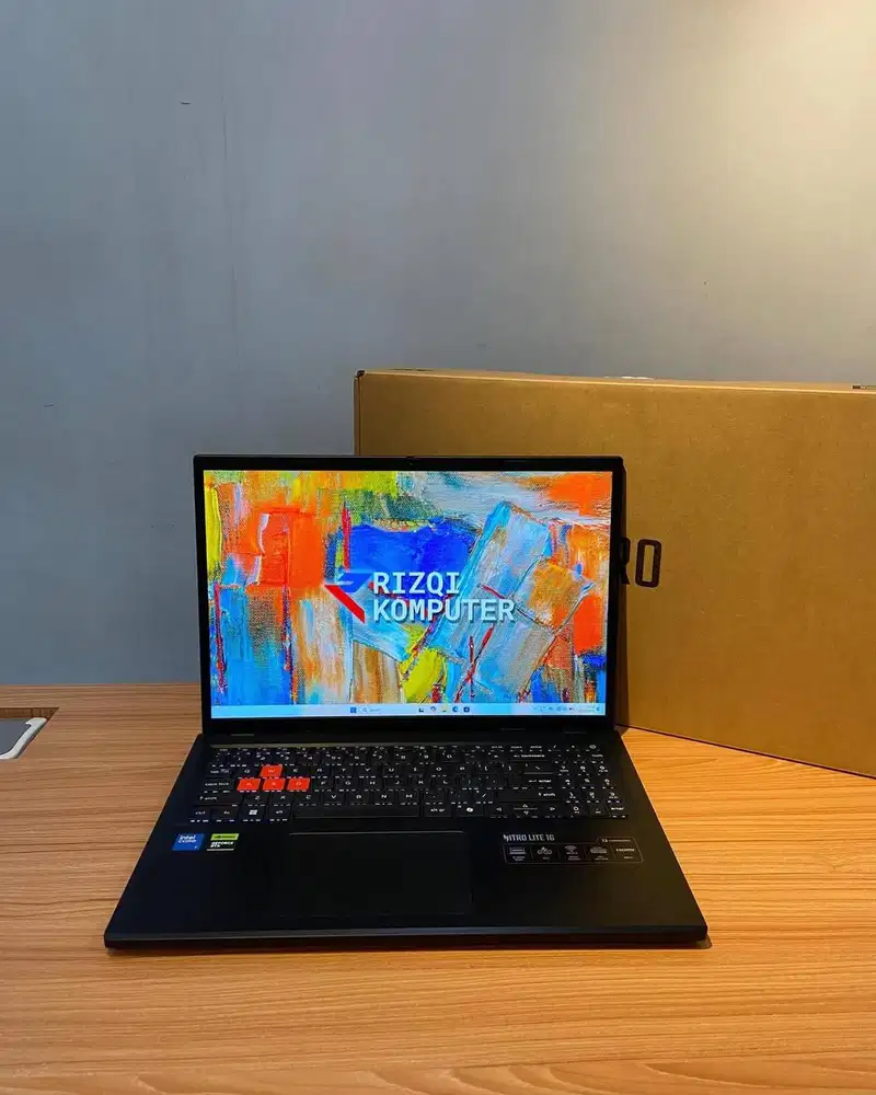 ACER NITRO LITE 16 Intel Core i7 - 240H RAM 16GB SSD 512GB Siap Pakai