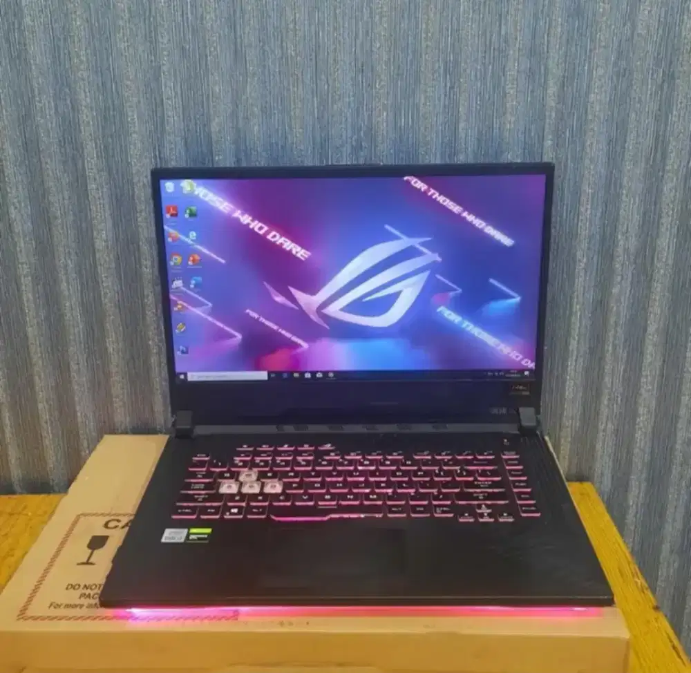 Jual Laptop Asus ROG Strix G512LI Second, Core i7-10750H, Gen 10th,