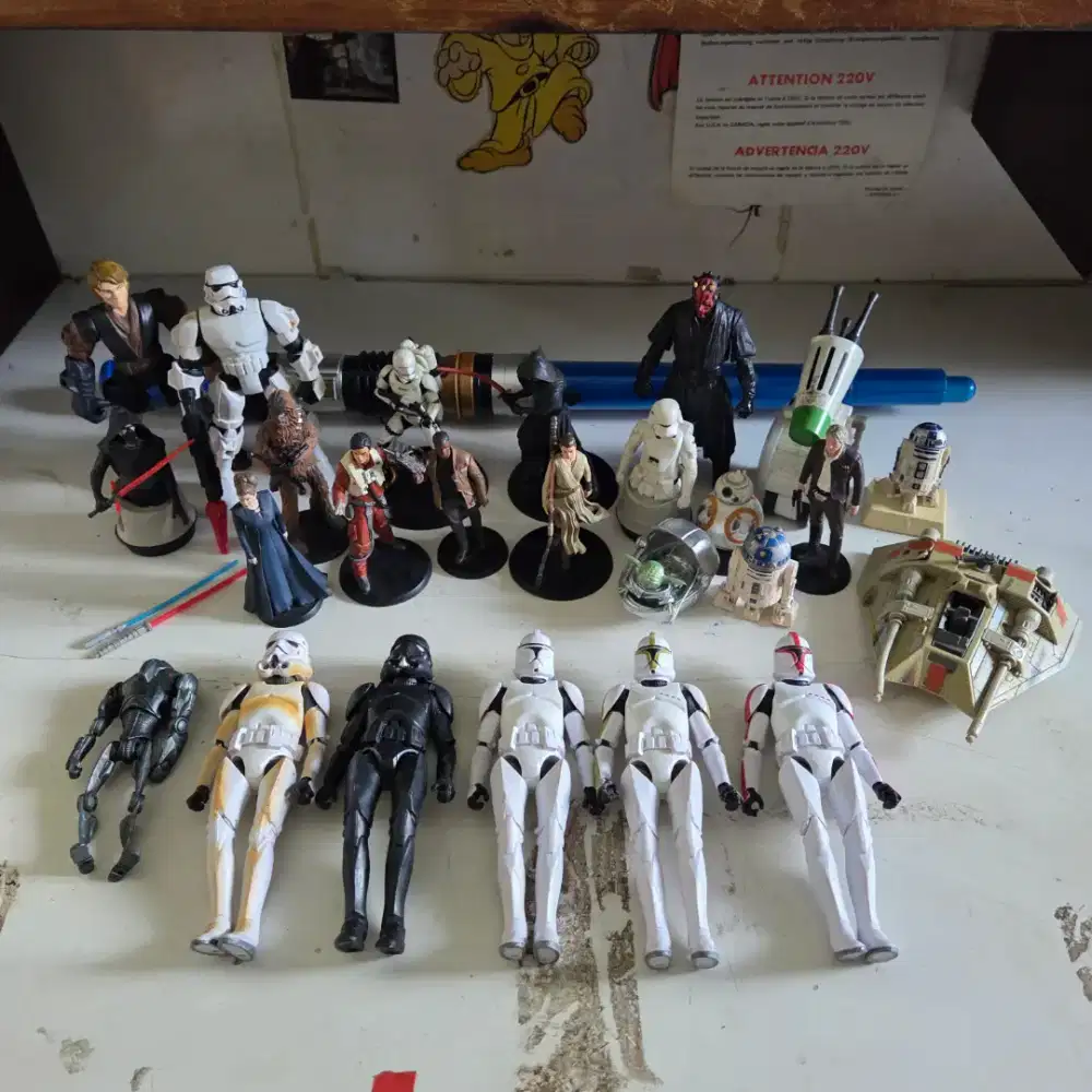 Bundle Action Figure Starwars