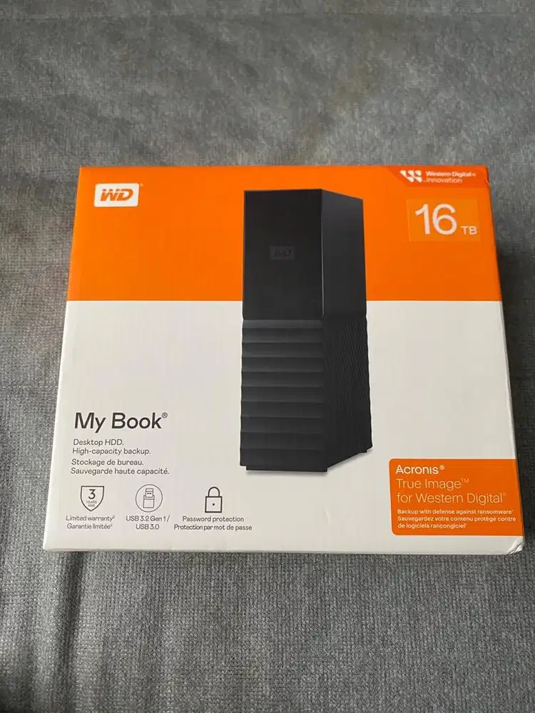 WD My Book 16 TB