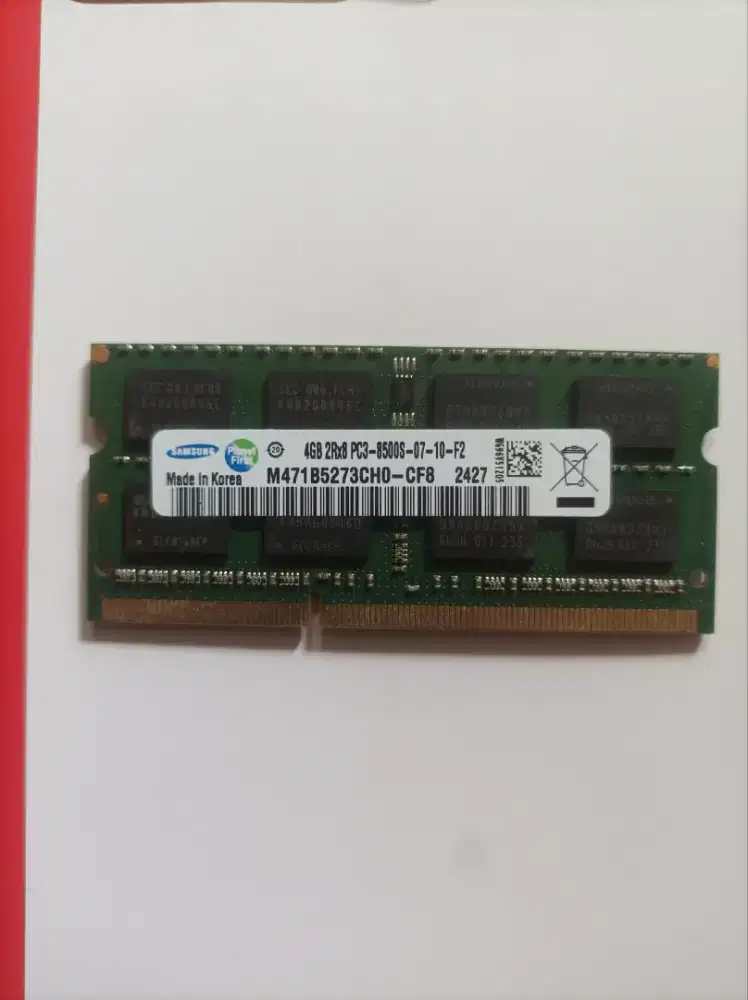 RAM Laptop DDR3 Samsung 4GB 2Rx8 PC3-8500S
