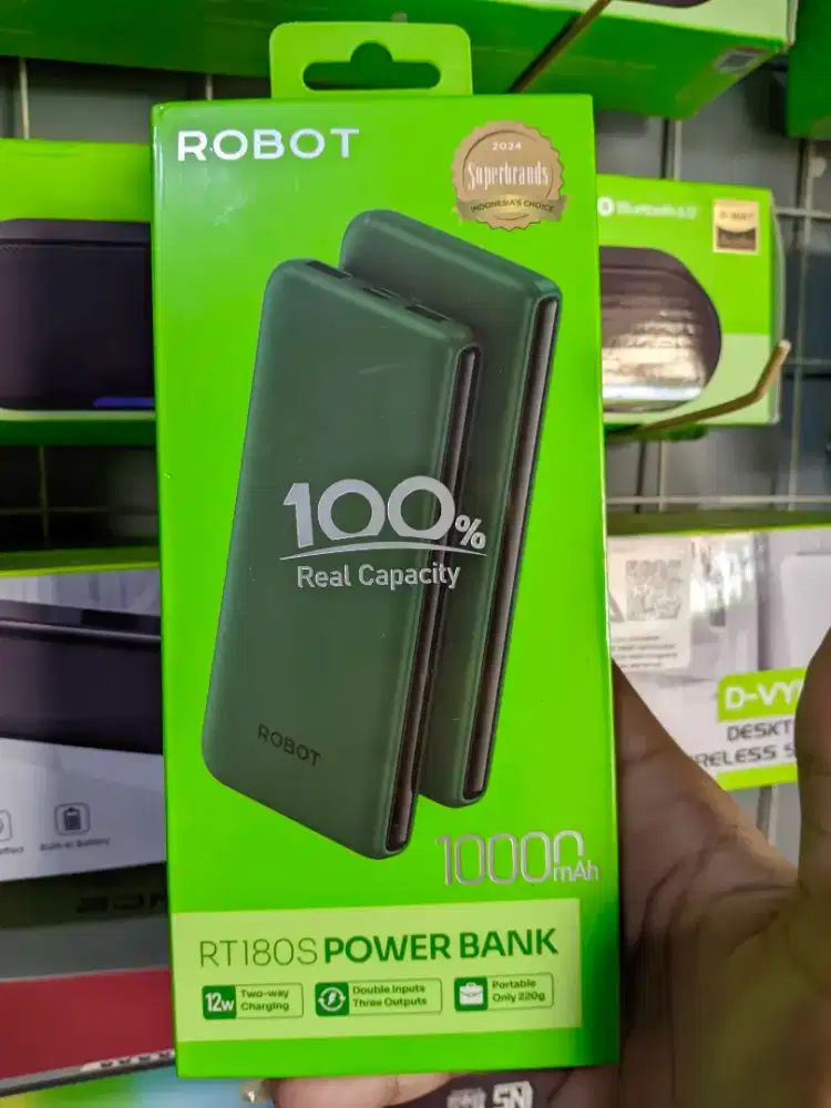 Power Bank Robot RT180s kap 10.000 mAh