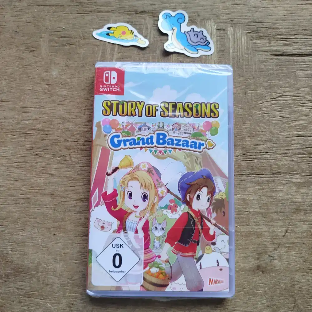 Kaset Nintendo Switch Story of Seasons Grand Bazaar