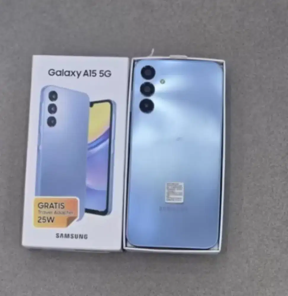 Murah hp Samsung A15 5G 8/256 lkp mulus, bs TT