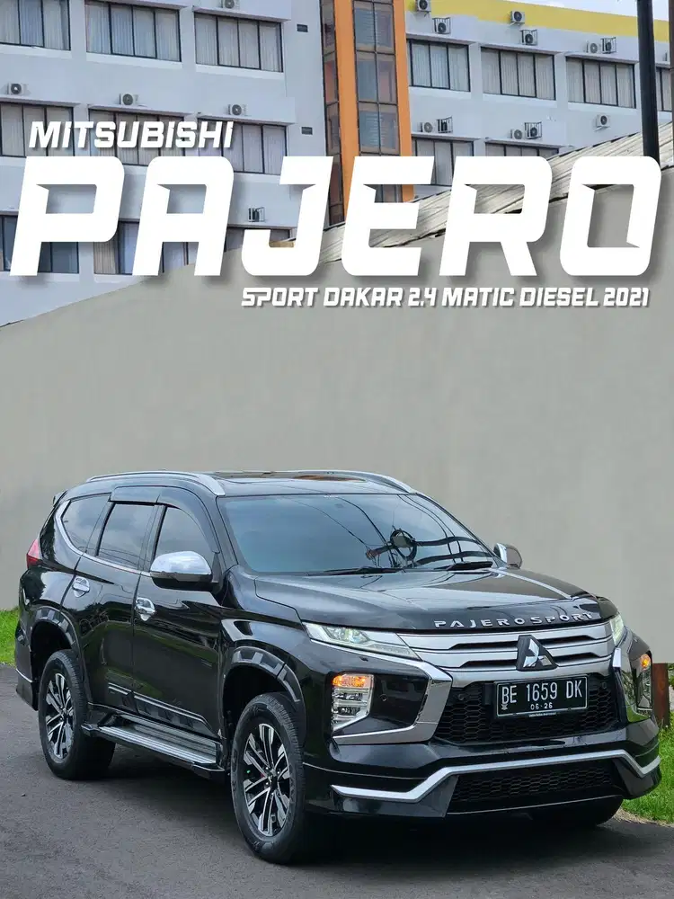 Pajero 2021 Dakar 4x2 At diesel metik full istimewa Dp ceper yuk