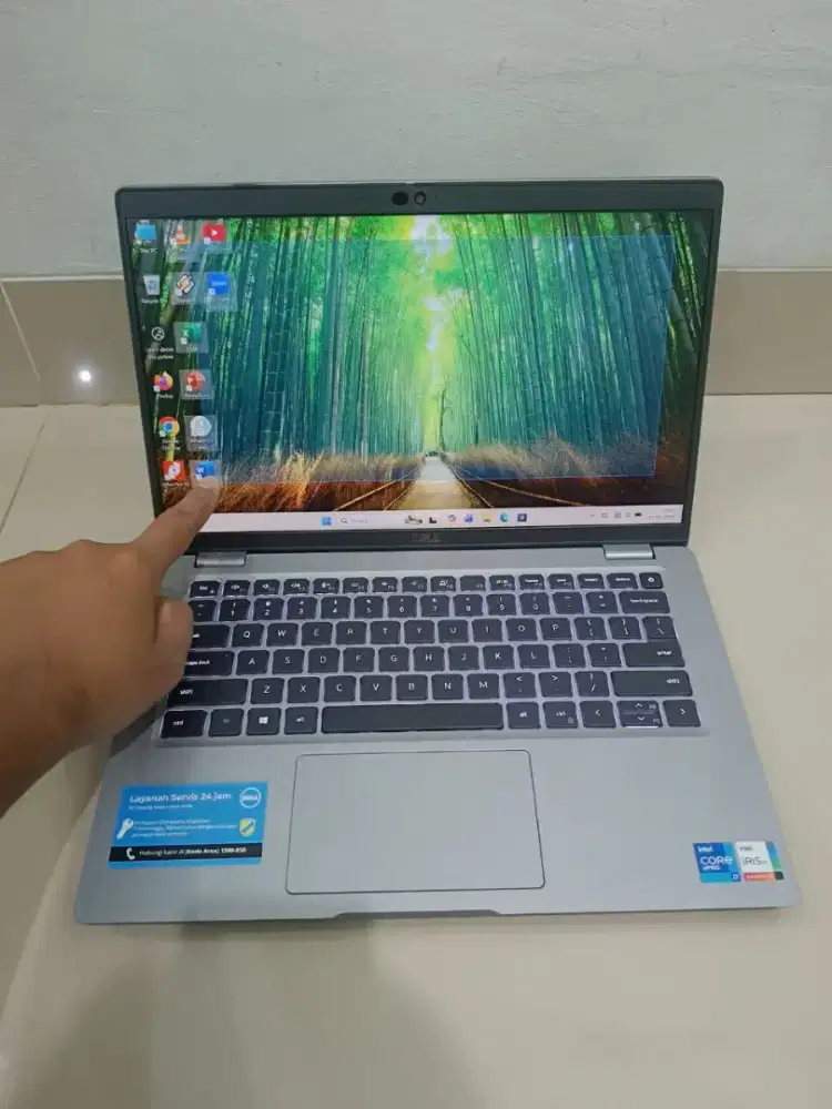 Laptop Dell Touchscreen Core i7 Gen 11 RAM 16GB SSD 512